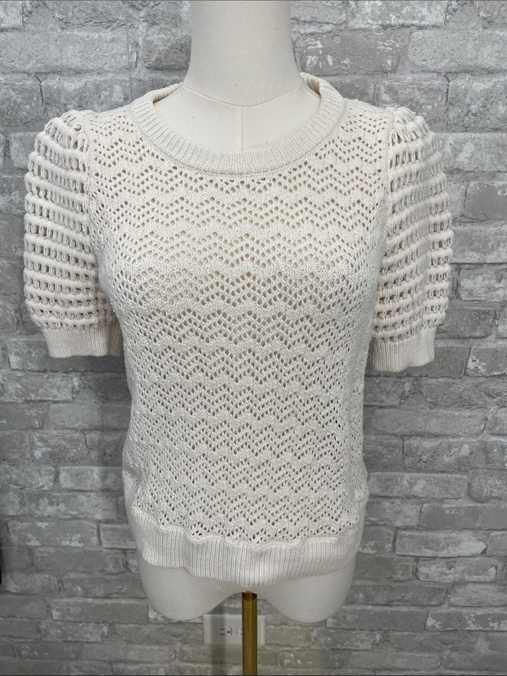 Madewell Atwater crochet top